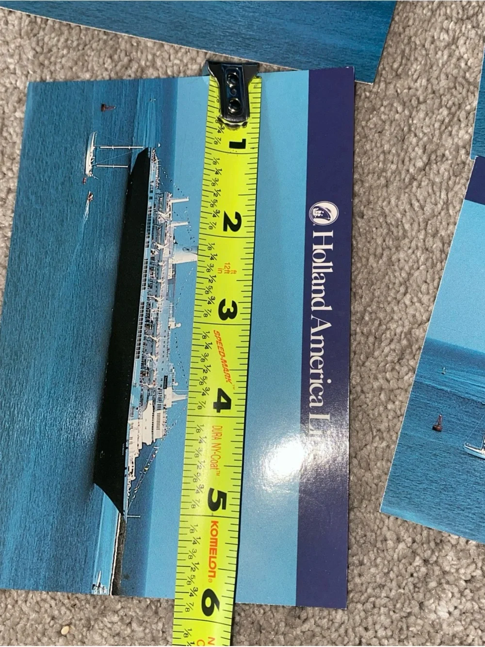 Holland America Line MS Nieuw Amsterdam Noordam Cruise Ship Postcard Lot 5‎ VTG